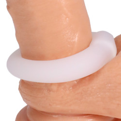 RockSolid by Doc Johnson Cockring The Mega Ring 23 mm Blanc